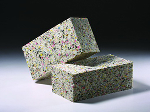 碎綿再膠合泡綿